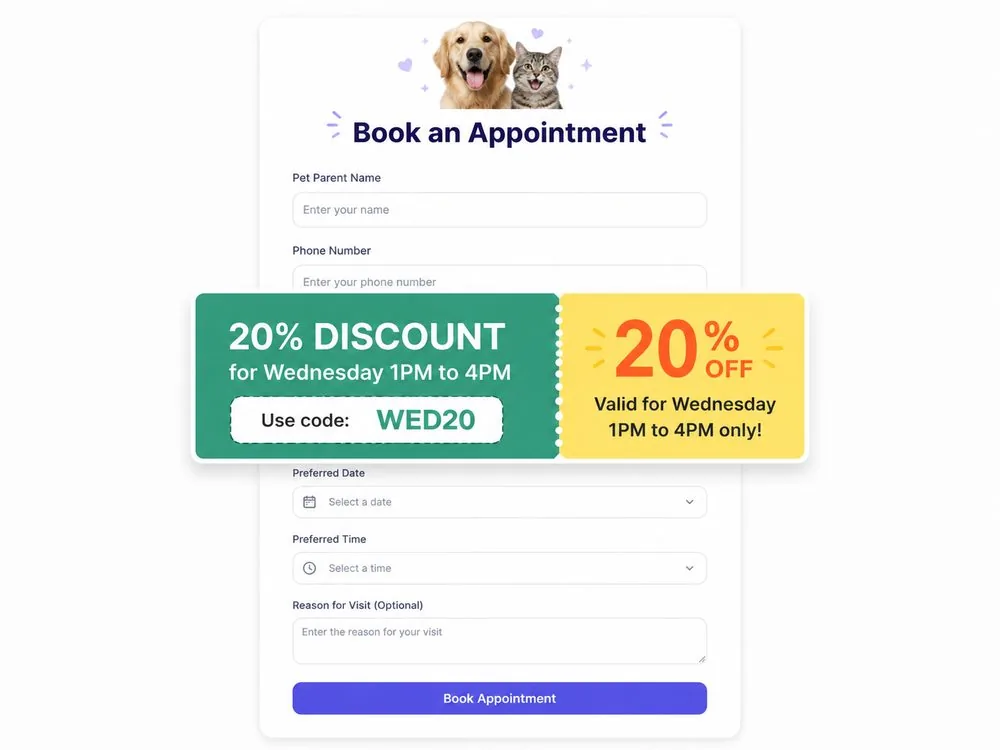 Promo Codes to fill Slow Hours faster